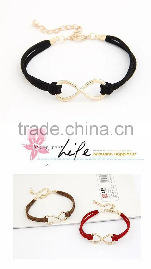 Eight cross bracelet