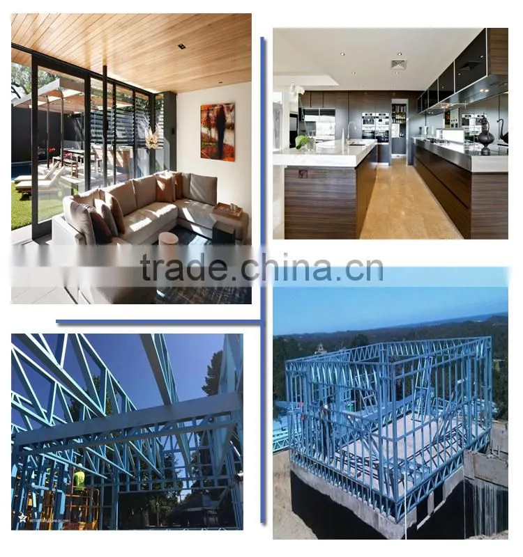 Luxury Light Steel Framing Panelized House Building in America