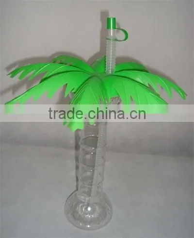 500 ml Coconut tree straw cup