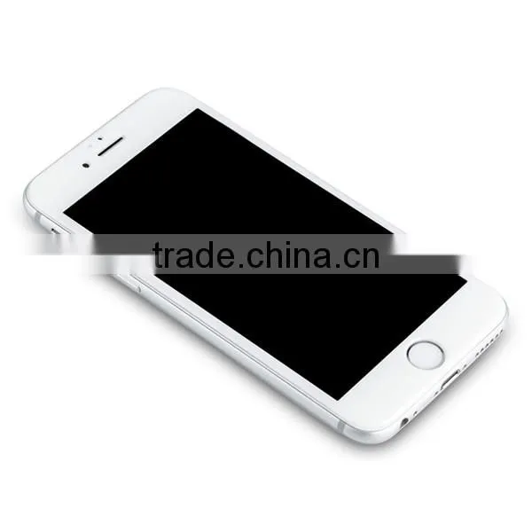 Glossy carbon fiber tempered glass screen protector for iPhone 6
