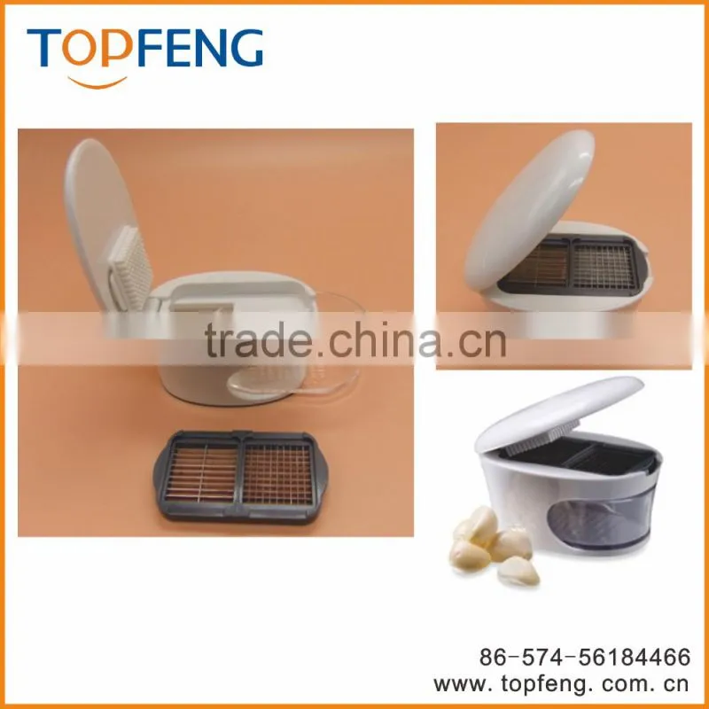 garlic press 3 in 1,garlic chopper, multi-function garlic press