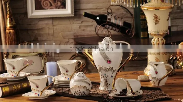 BISINI Luxury European Style Ceramic Dinnerware Set