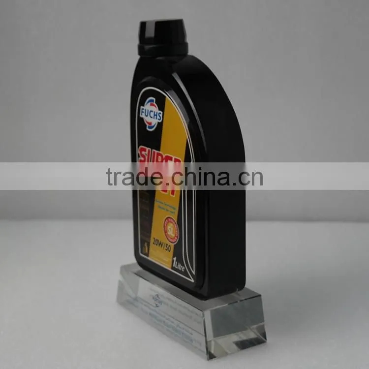 Transparent polyresin acrylic medals holder