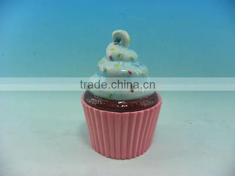 Newest Ceramic Cupcake Cookie Jar
