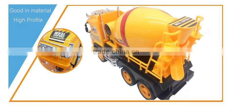 Newest radio control toy rc truck civil engineering tools toys for kids