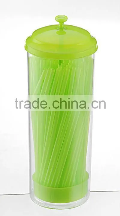Plastic Customized Straw Storage Container