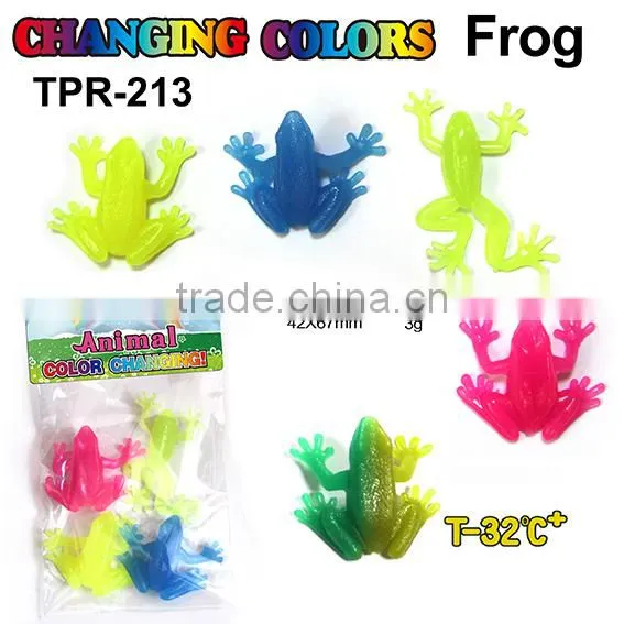 Soft Plastic Squeeze Frog Toys
