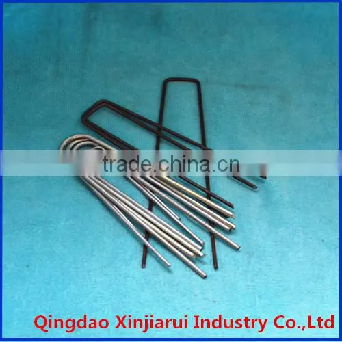 U type steel rod staple