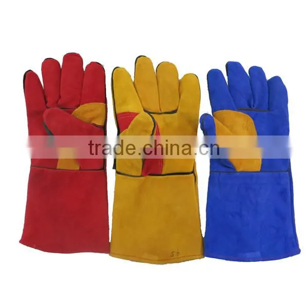Safety Leather Welding Gloves Working Gloves 14"/16"
