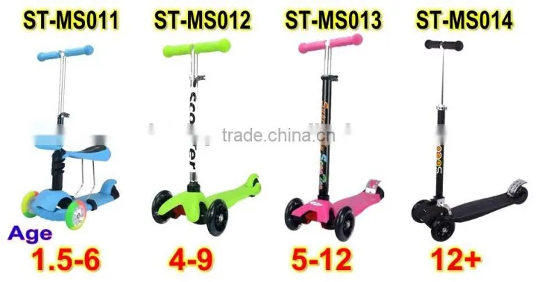 Children Mini Kick 3 Wheel Scooter Mini Kick Scooter with Flashing Wheel