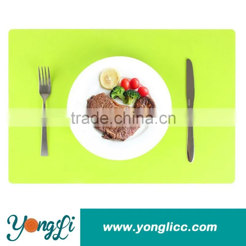 Food Grade Non Stick Hot Food Table Mats Silicone Baking Food Mat