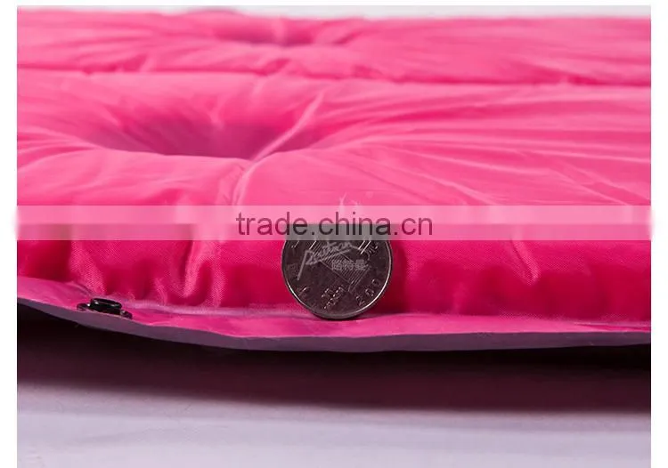 1 Person Foldable Compact Packing Inflatable Mat With PVC Waterproof Foam 1KG