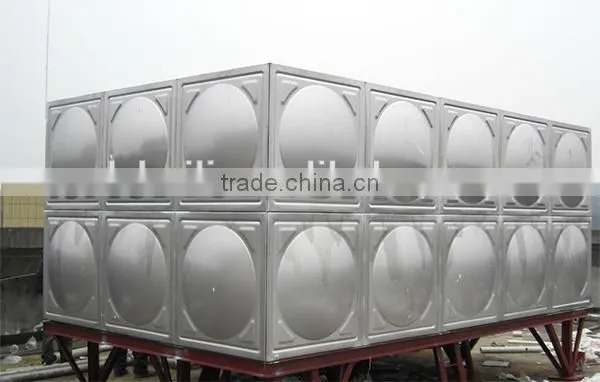 Dezhou Huili rectangular inox steel water tank