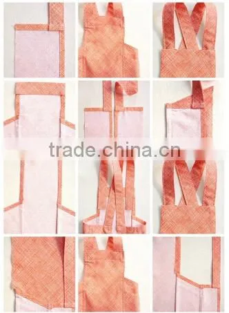 cleaning apron uniform denim aprons wholesale Cheap gift denim aprons