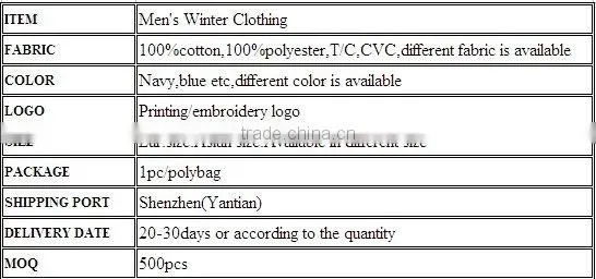 Men's 3M Reflective Tapes High Visibility Waterproof Winter Jacket