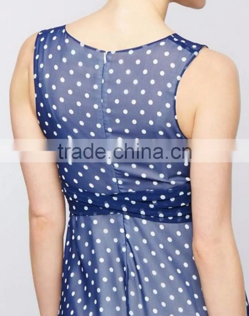 Pregnant women chiffon midi dresses
