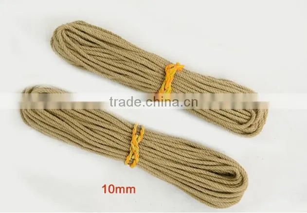 good quanlityLighting hemp rope diy rope rough rope wholesale natural jute rope