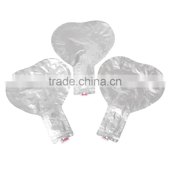 Aluminium Foil Balloons Party Decoration Heart Silvery