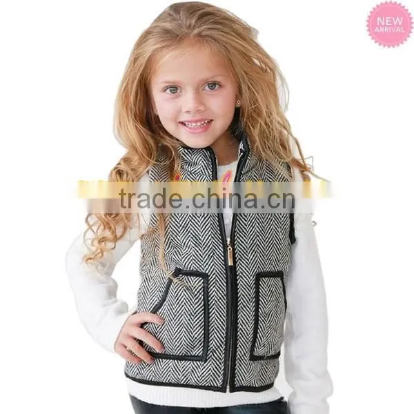 FACTORY wholesale herringbone woman vest