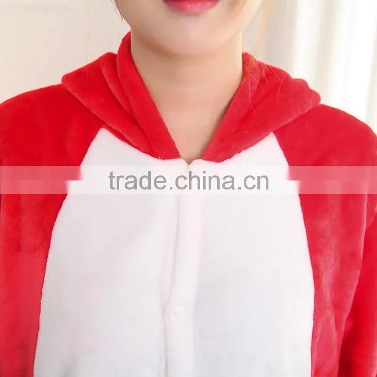 cute ali coral fleece women animal bathrobe