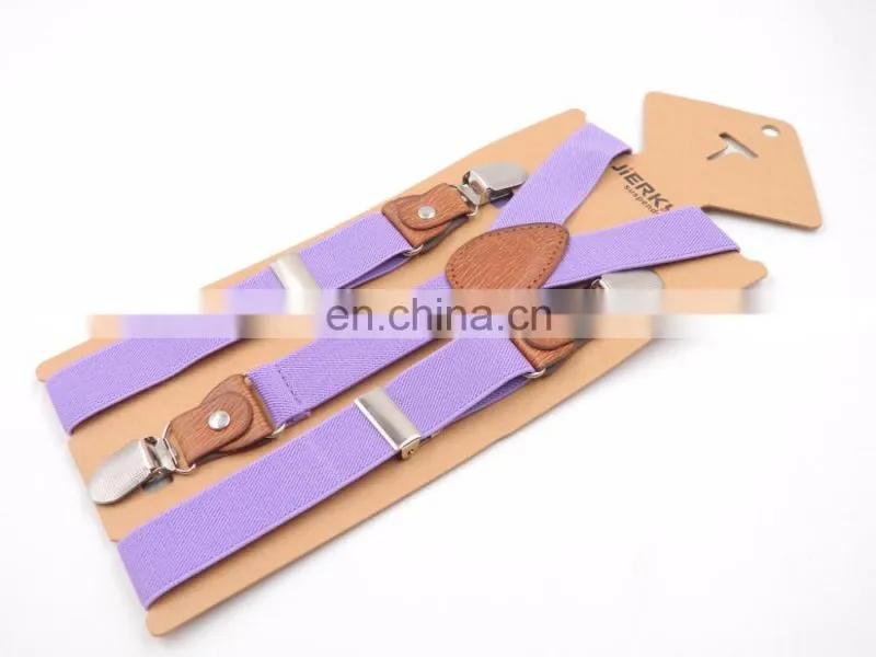 wholesale cartoon cardboard packing kids suspenders baby suspender