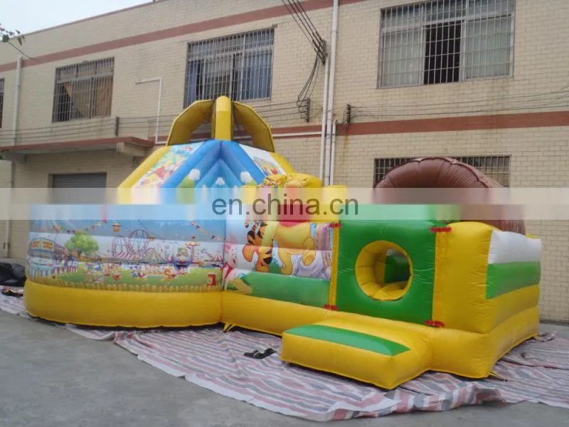 hot selling inflatable combo games/inflatable slide with bouncer for children