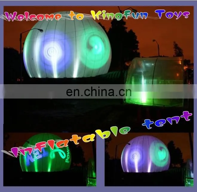 Cut Inflatable Tents with Led lights