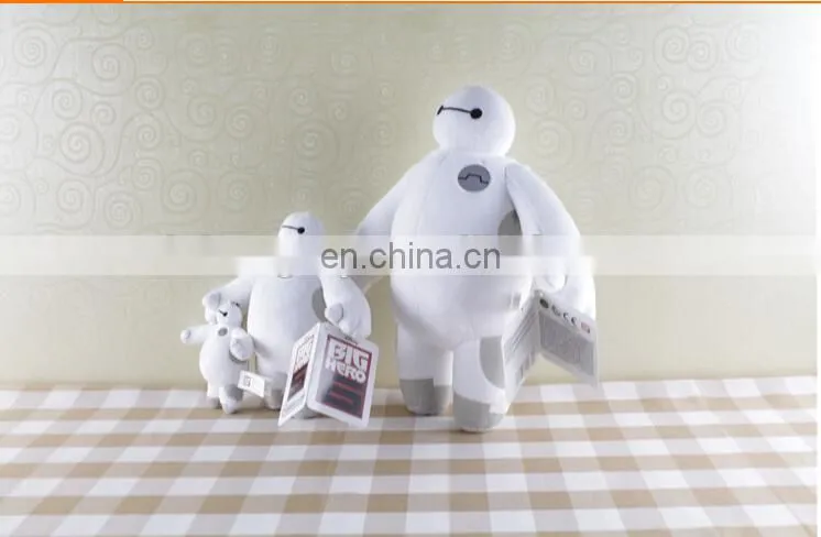 2015 newest and hottest plush Big hero 6 Baymax plush toys