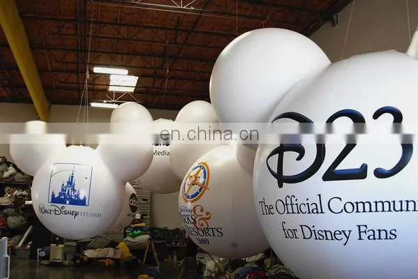 hanging Head shape Inflatable Mickey Balloon for party decoration