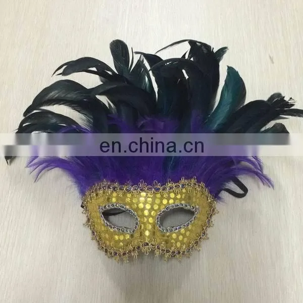 2014 New Style Mask For Party Fashion Mask With Feathers