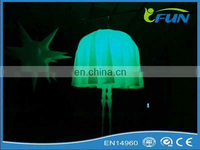 beautiful flower inflatable decoration/ inflatable LED decoration/inflatable decoration