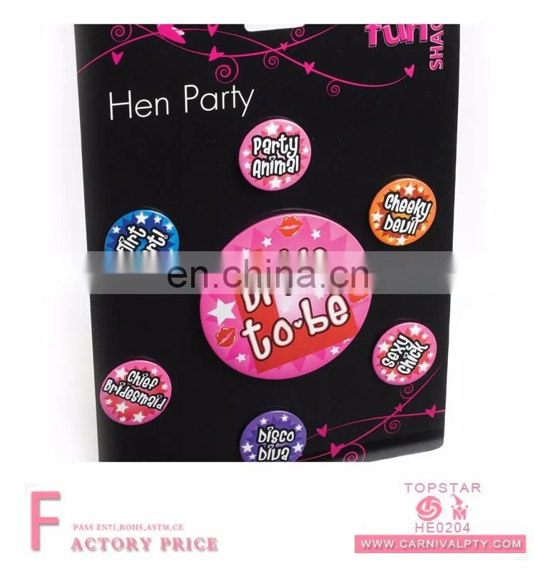 Best quality custom party badge making kit machine name badge maker