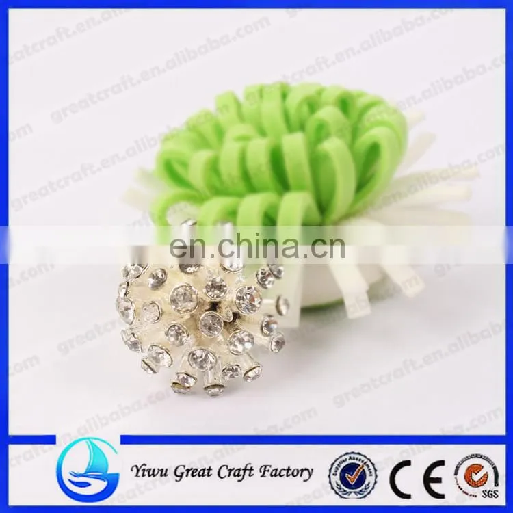 20mm 1 hole besds metal golden button for sewing garment accessories