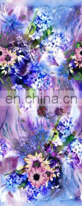 zhejiang polyester tricot digital animal print velvet fabric for garment