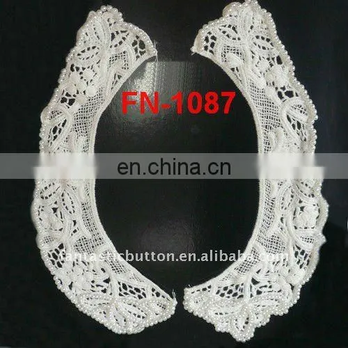 sequins crochet cpttpm collar for garment