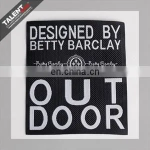 Customized high quality clothing woven label manufacturer