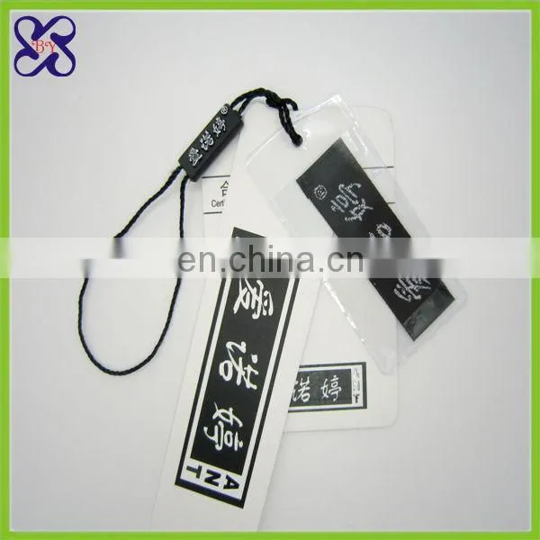 2018 Custom clothing tags / hang tag / garment hangtag