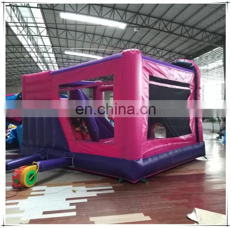 Guangzhou Factory Direct Sale Pink Jumping Castle, Children Inflatable Bouncer Castle