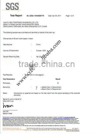 High Quality No.5 Fashion Double Puller Nylon Slider