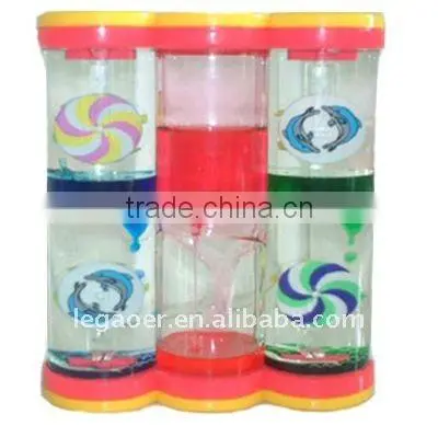 Promotion Liquid Hourglass, Acrylic Upward Sand Timer