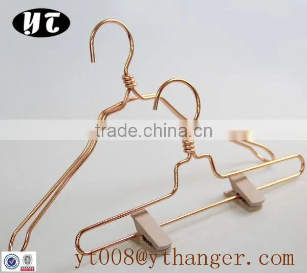 metal hanger use for coat luxury shirt hanger shiny steel wire hanger