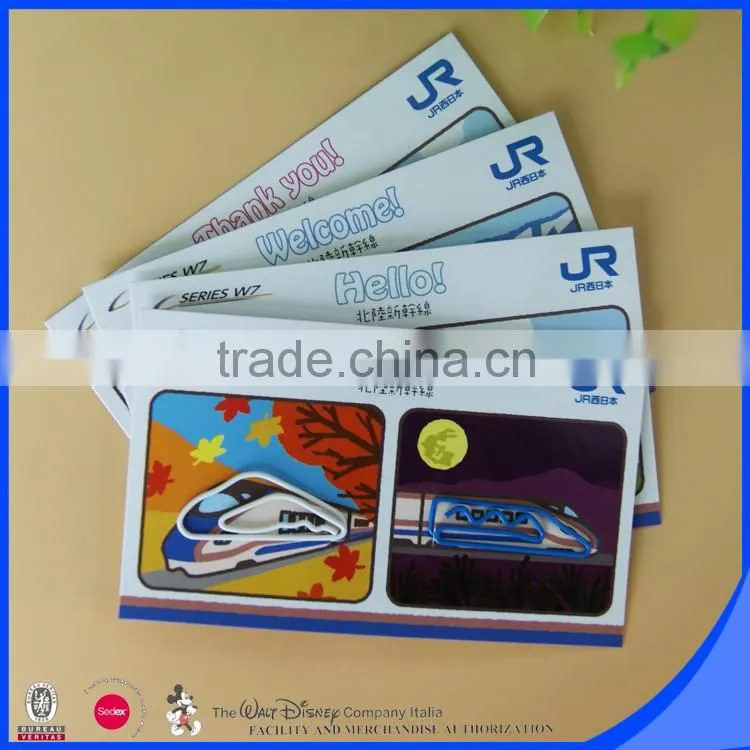 Different vehicle metal paper clip customized shape