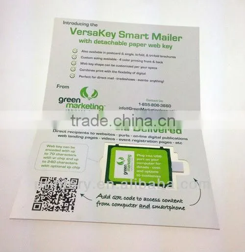 2014 arrived new and hot sale paper web key with NFC