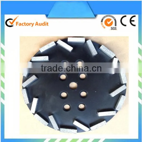 250mm diamond floor grinding plate