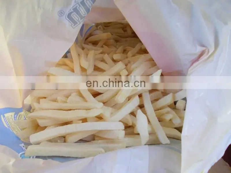 high quality frozen french fries chips making machine processing line plants