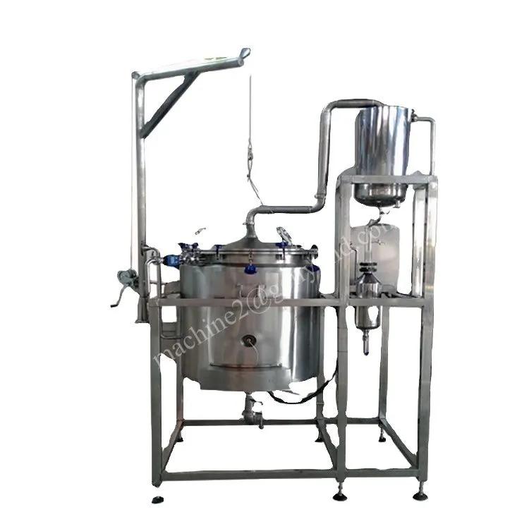 100L - 500L Jojoba Oil Essential Oil Distillation Equipment Extraction Equipment Distiller Extractor Machine