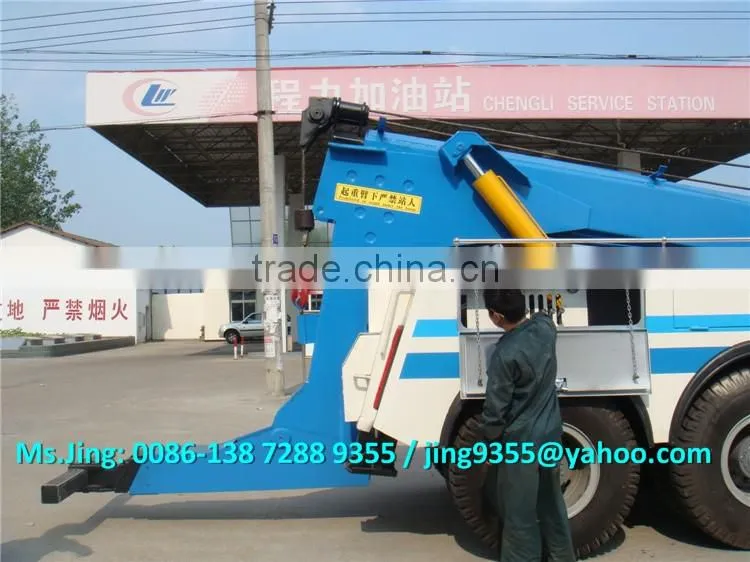 SINO HOWO 8*4 heavy duty rotator tow truck,60-80T wrecker towing truck with hydraulic control system