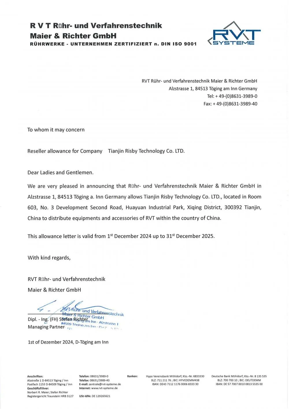 RVT Authorization for TIANJIN RISBY 04_12_2024_01.jpg