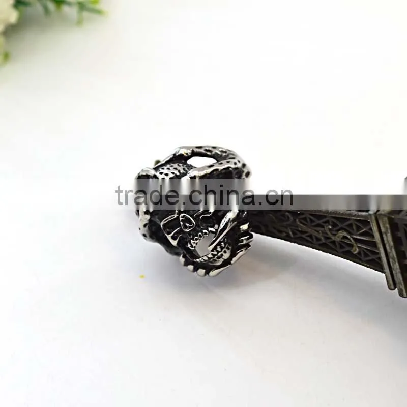 New Gift rings stainless steel jewelry black designs for men rins