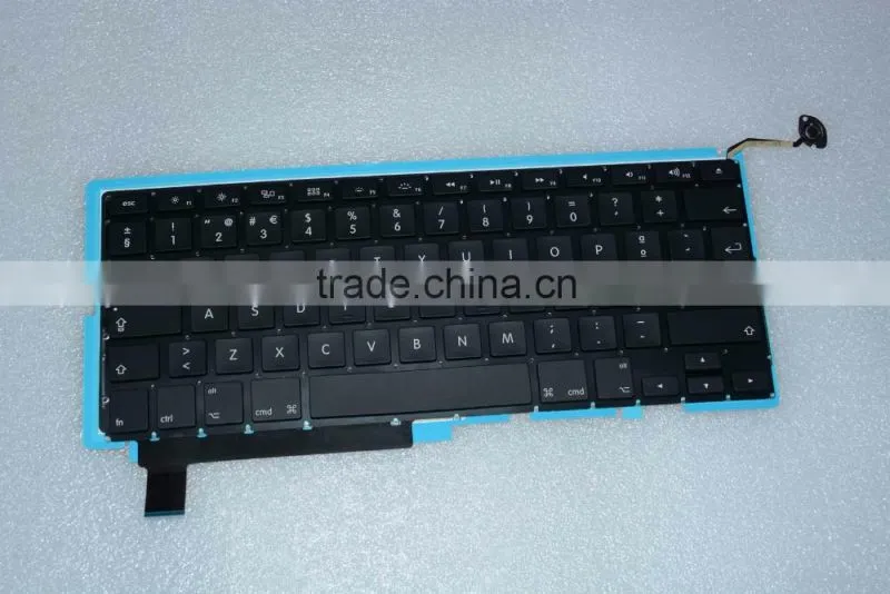Portuguese Design Laptop keyboard Replacement LED Backlight Lighting For Macbook Pro A1286 2008-2012